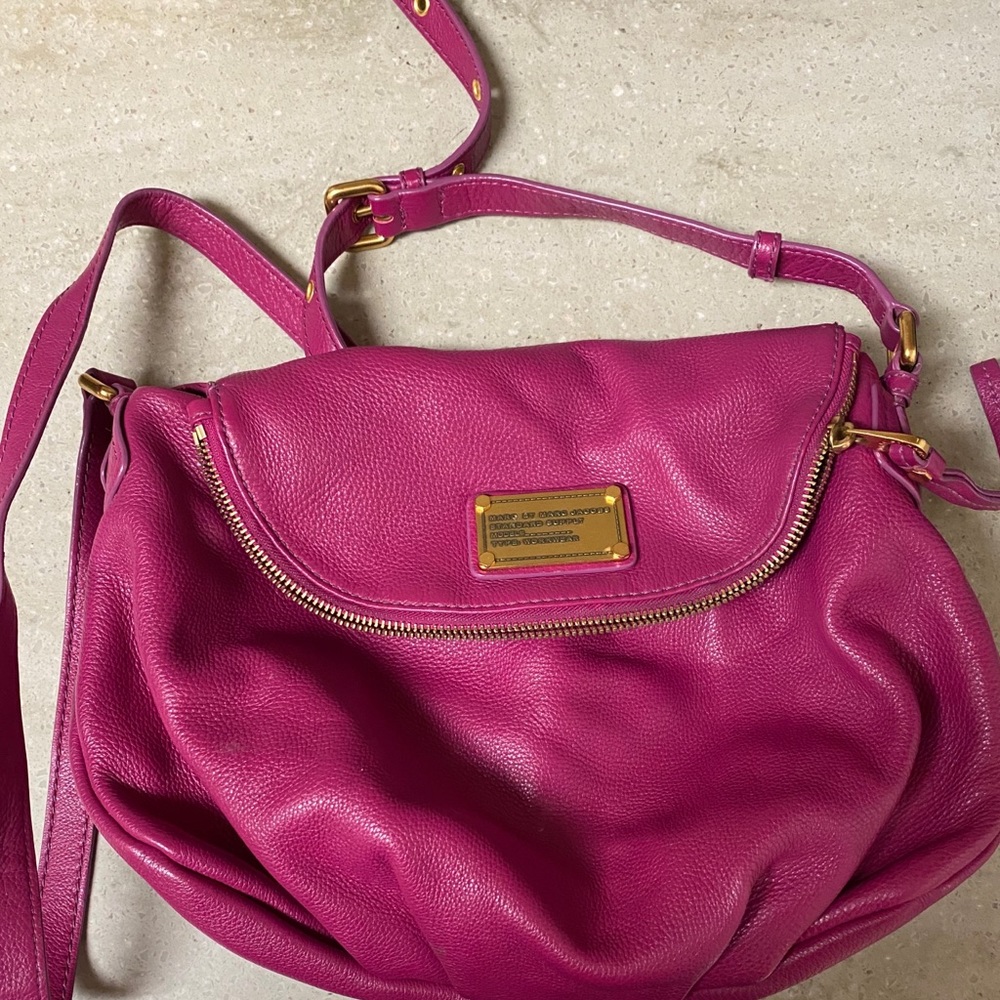 Marc Jacob hot pink Natasha bag